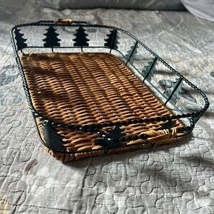 Christmas Casserole dish tray